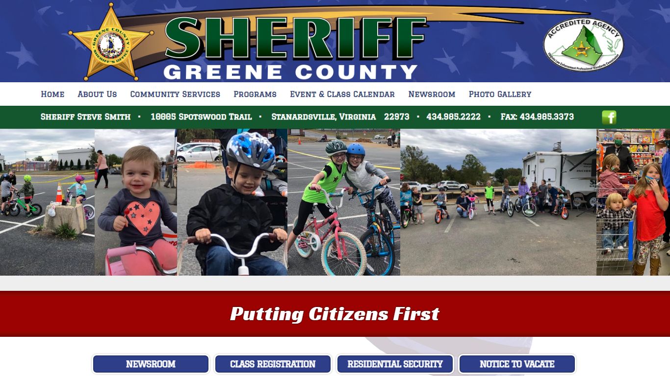 Greene County Sheriff's Office | Putting Citizens First